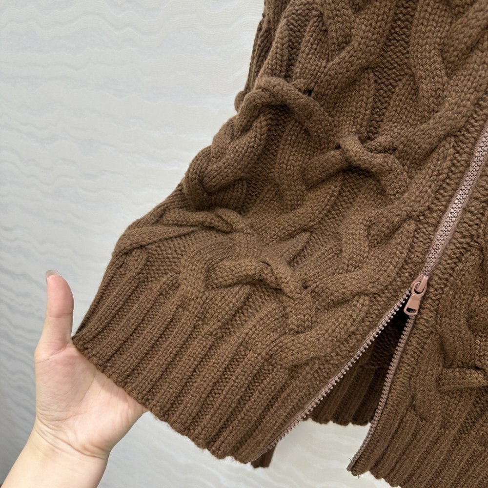 Кашемировый свитер женский на молнии фото 7