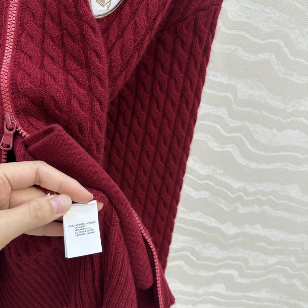 Cashmere pullover female on lightning фото 8