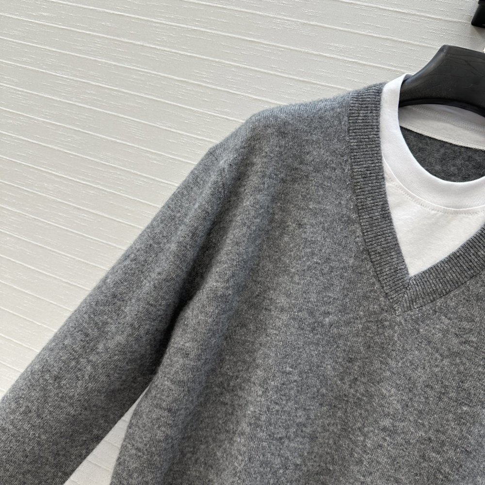 Cashmere pullover female фото 3