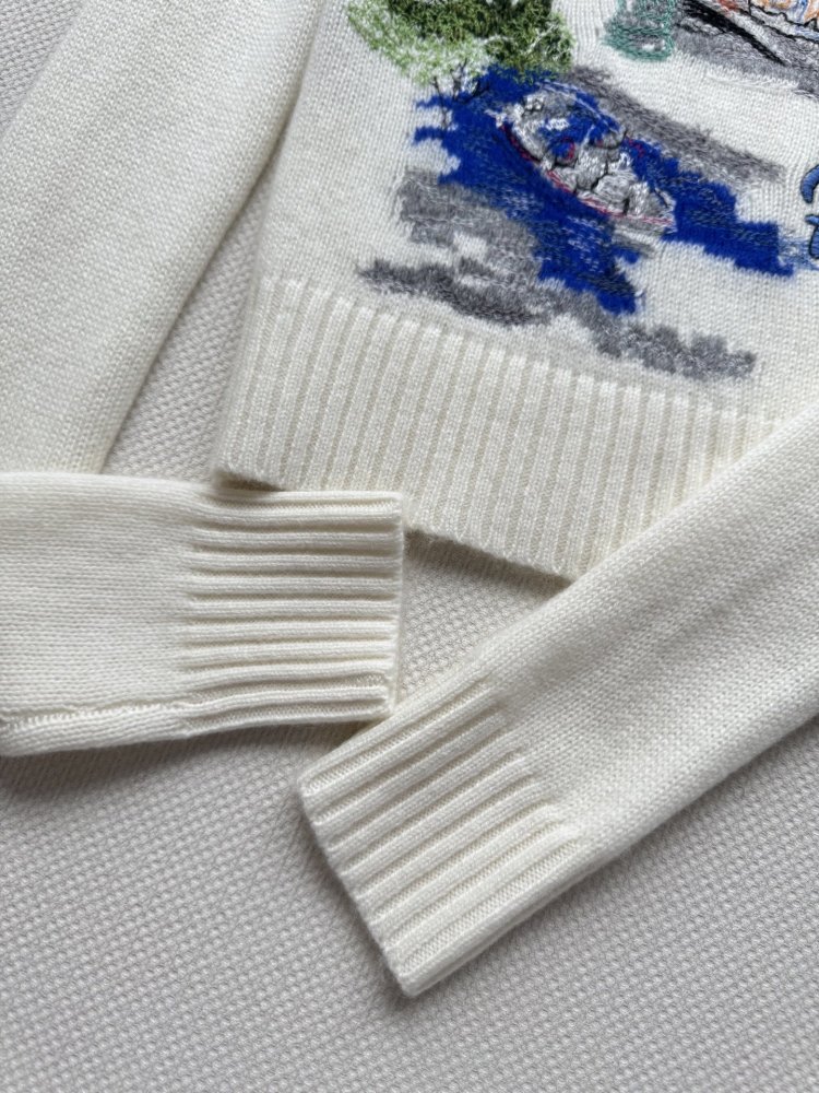 Cashmere pullover female фото 8