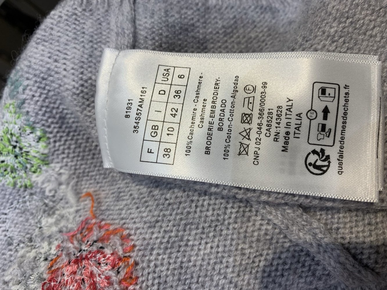 Кашемировый свитер фото 9