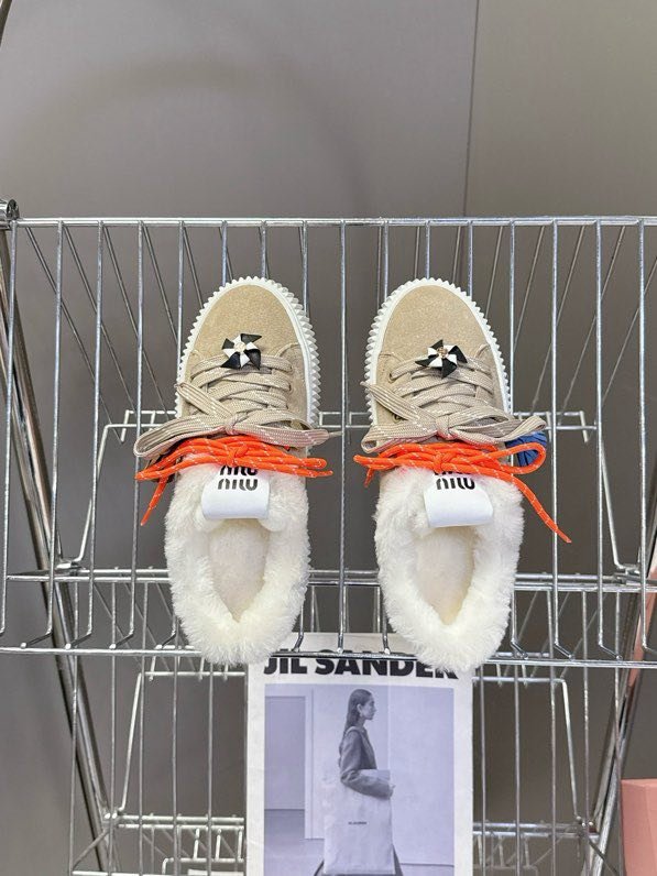 Кеды на меху женские фото 2