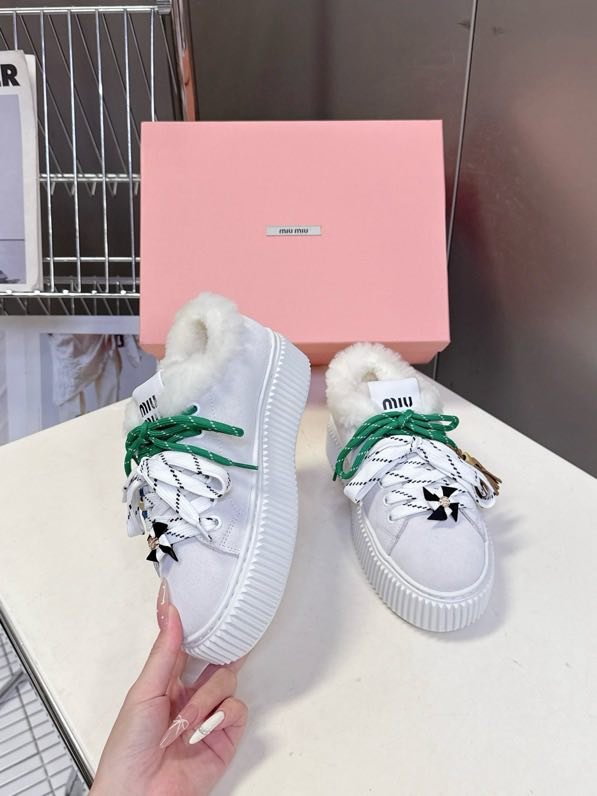 Кеди на хутрі жіночі фото 2