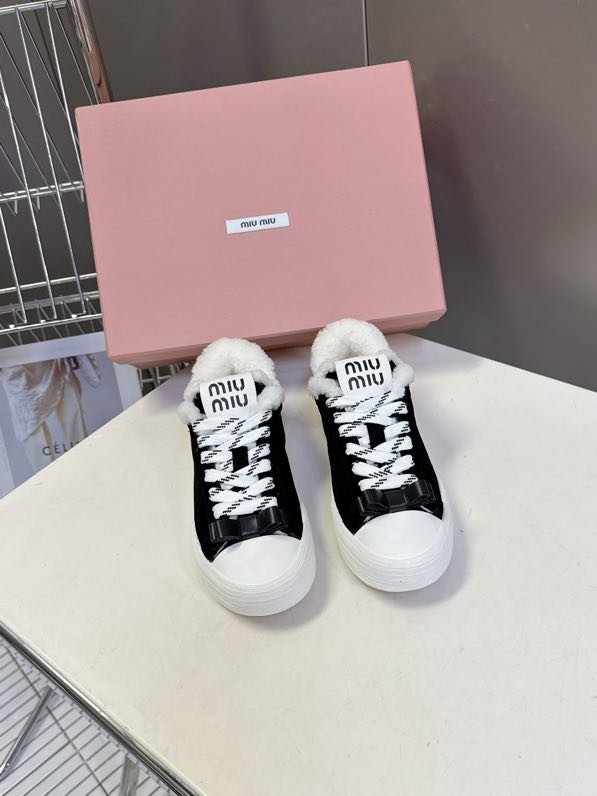 Кеды на меху женские фото 3