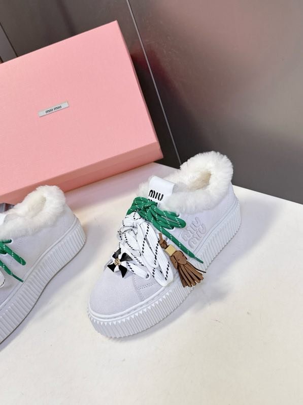 Кеди на хутрі жіночі фото 3