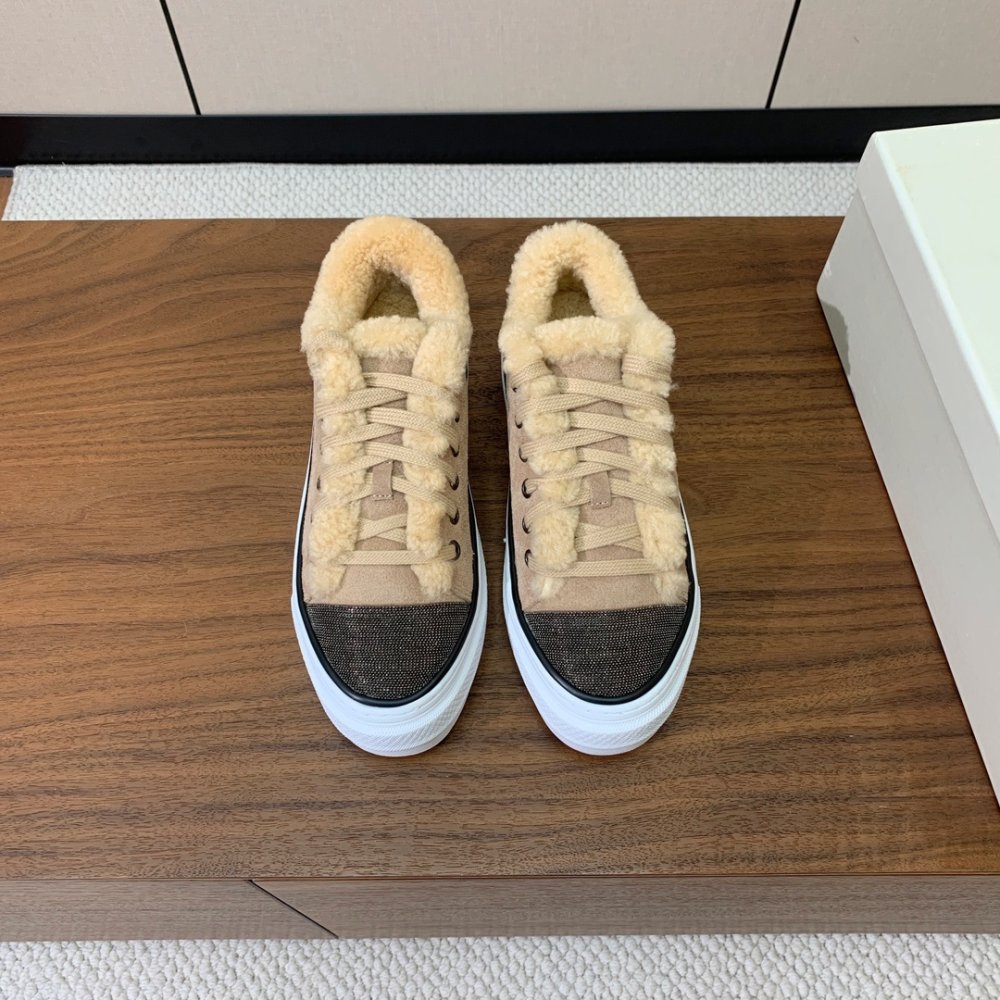 Кеды на меху зимние женские