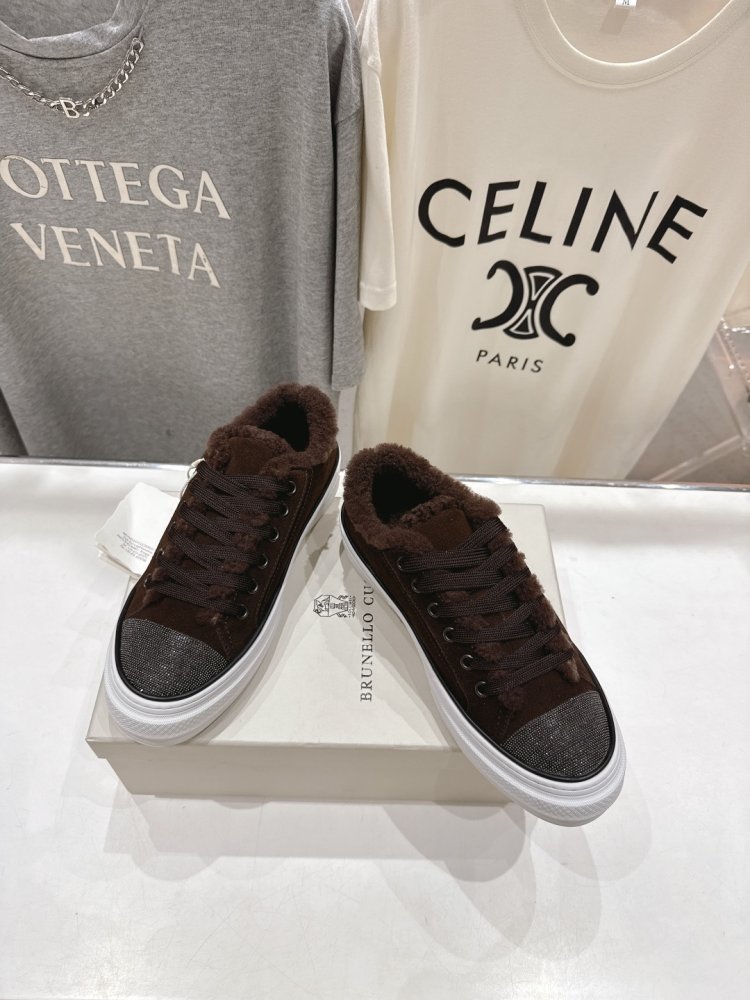 Кеды на меху зимние женские фото 2