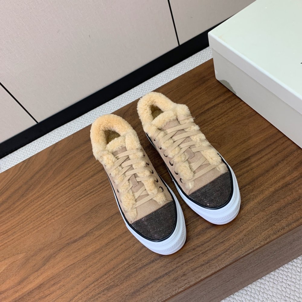 Кеды на меху зимние женские фото 3