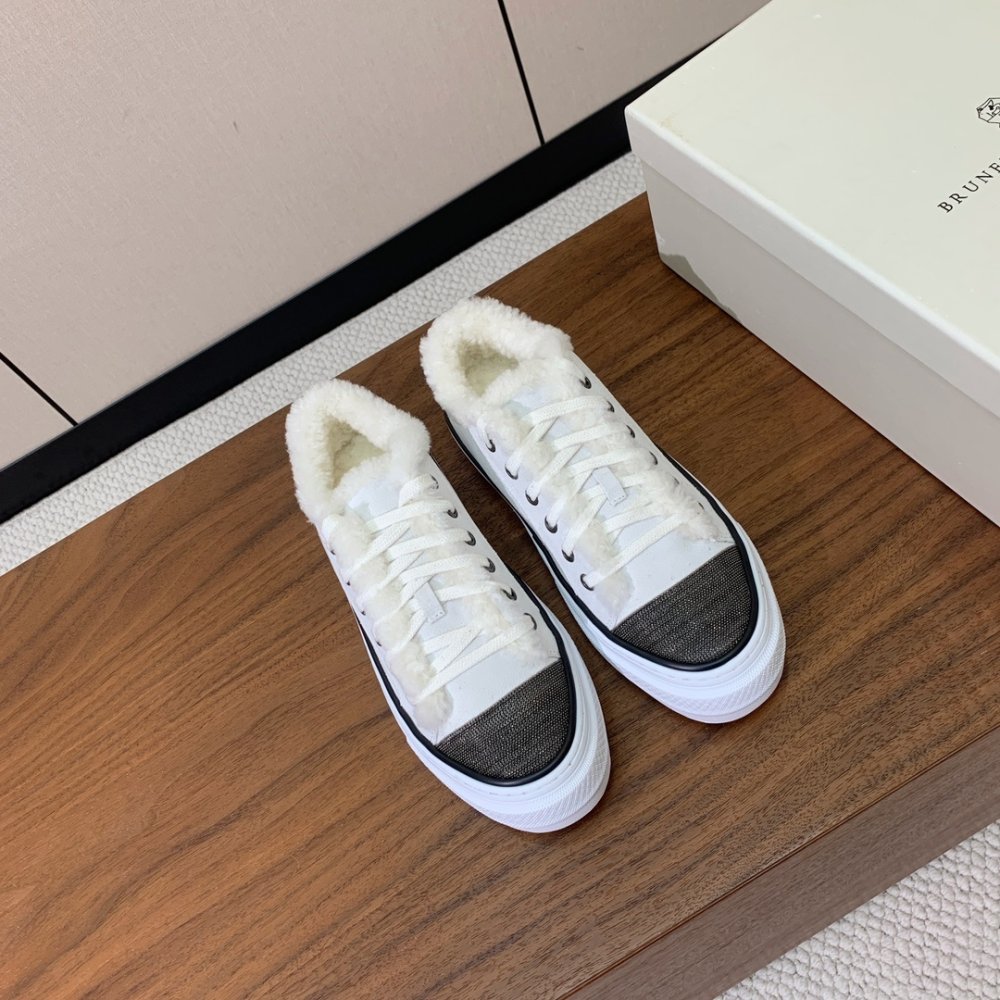 Кеды на меху зимние женские фото 3