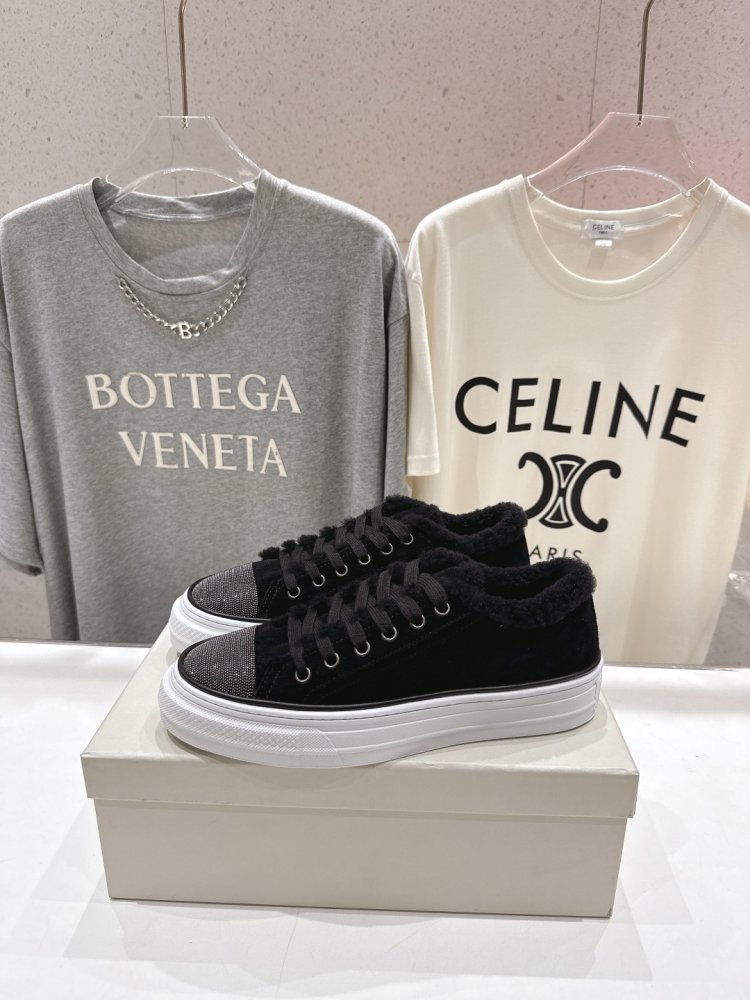 Кеды на меху зимние женские фото 3