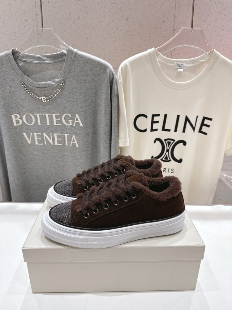 Кеды на меху зимние женские фото 3