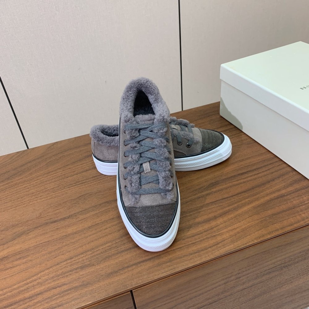 Кеды на меху зимние женские фото 4