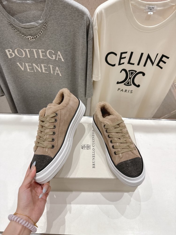 Кеды на меху зимние женские фото 4