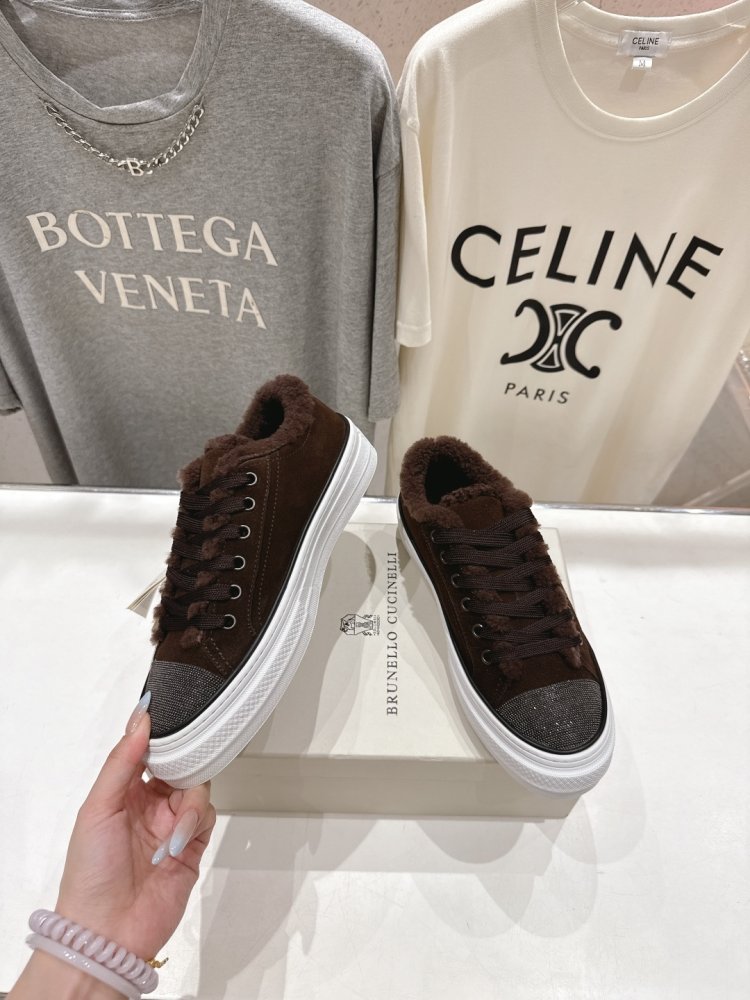 Кеды на меху зимние женские фото 4