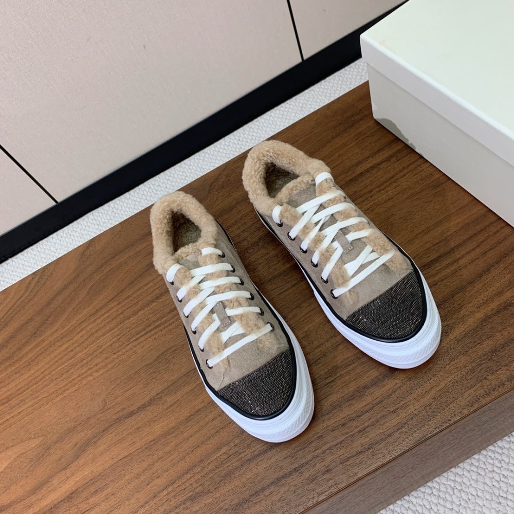 Кеды на меху зимние женские фото 5