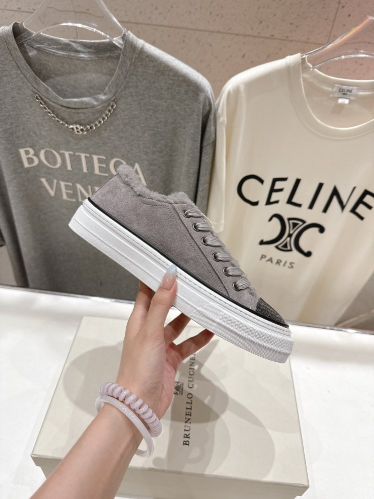 Кеды на меху зимние женские фото 5