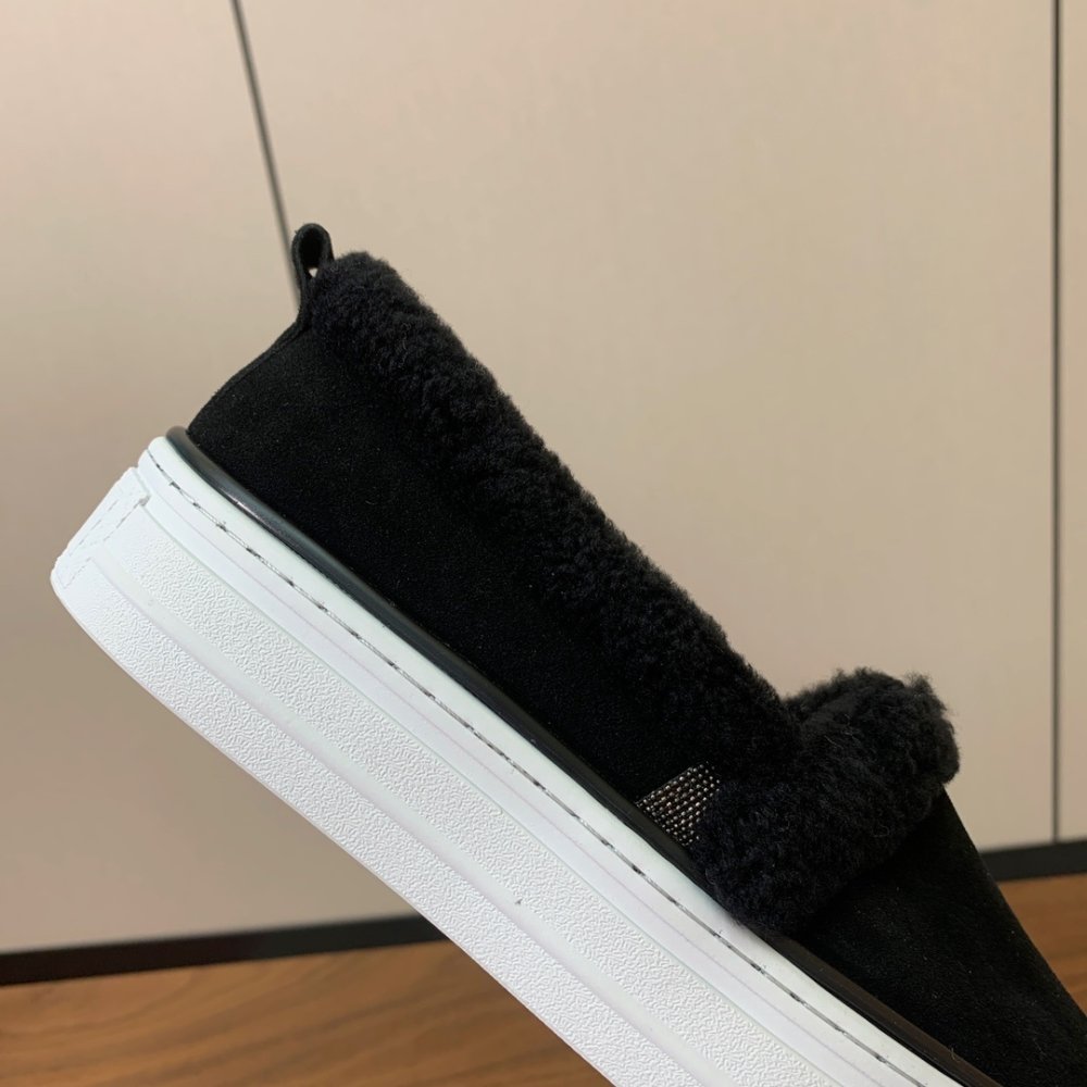 Кеды на меху зимние женские фото 6