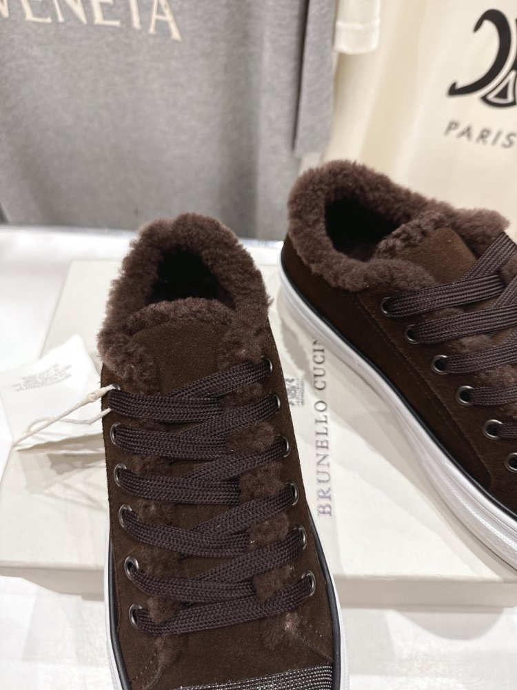 Кеды на меху зимние женские фото 6