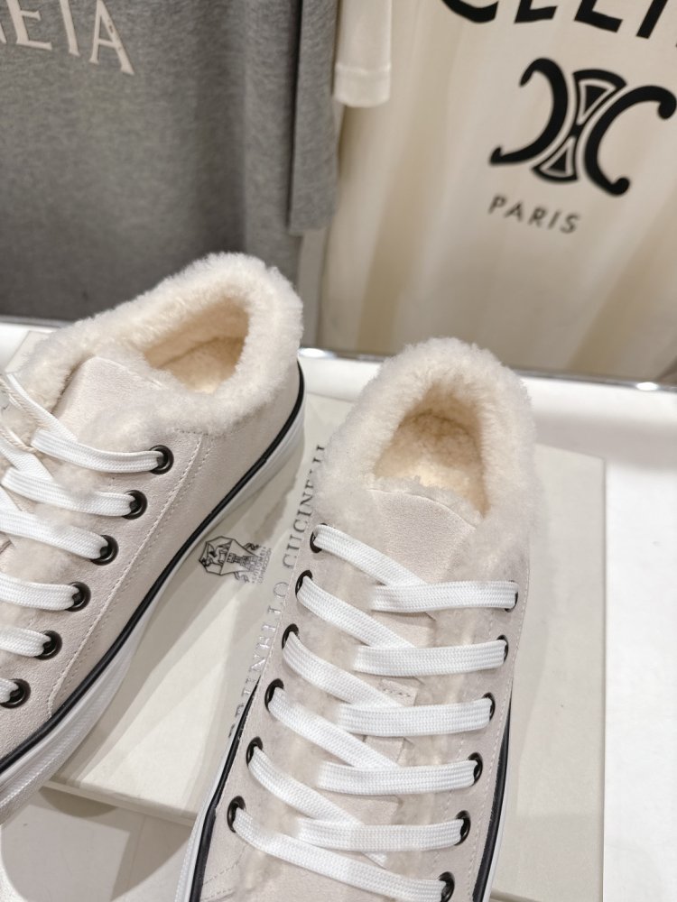 Кеды на меху зимние женские фото 6