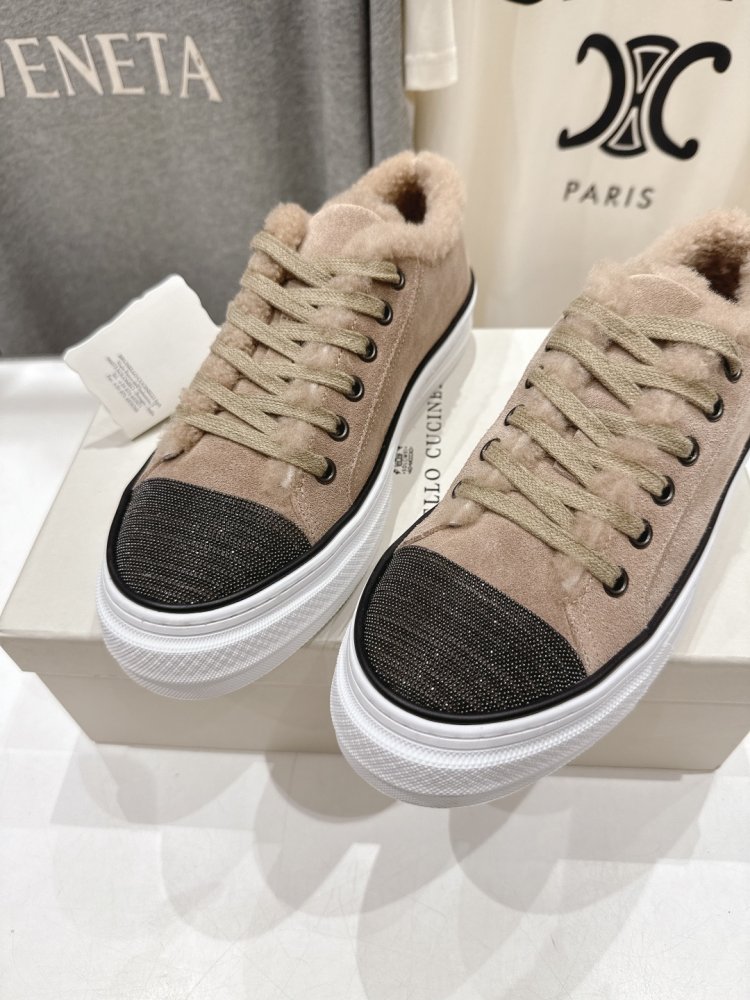 Кеды на меху зимние женские фото 7