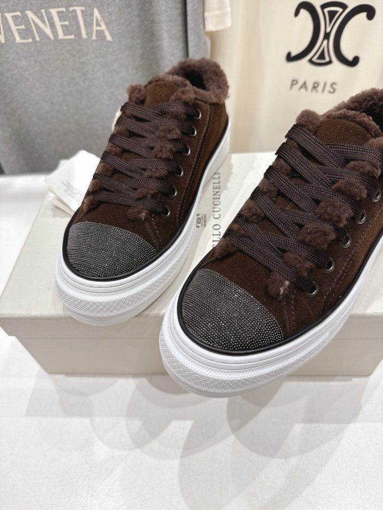 Кеды на меху зимние женские фото 7