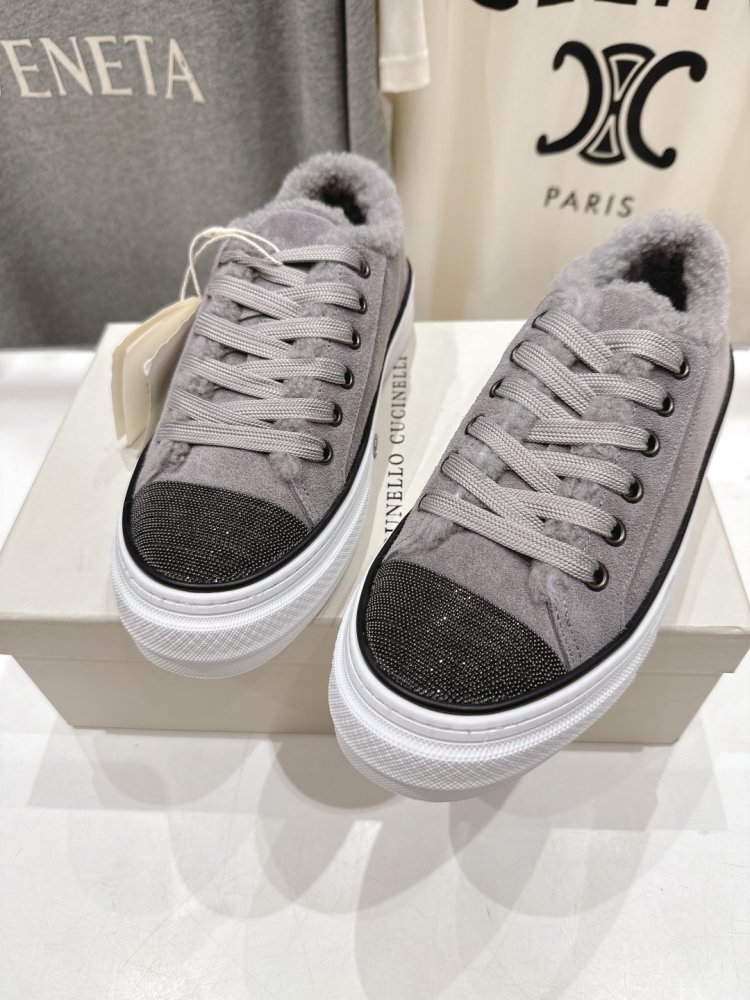 Кеды на меху зимние женские фото 7