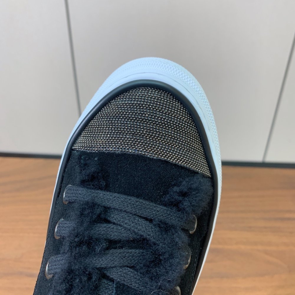 Кеды на меху зимние женские фото 9