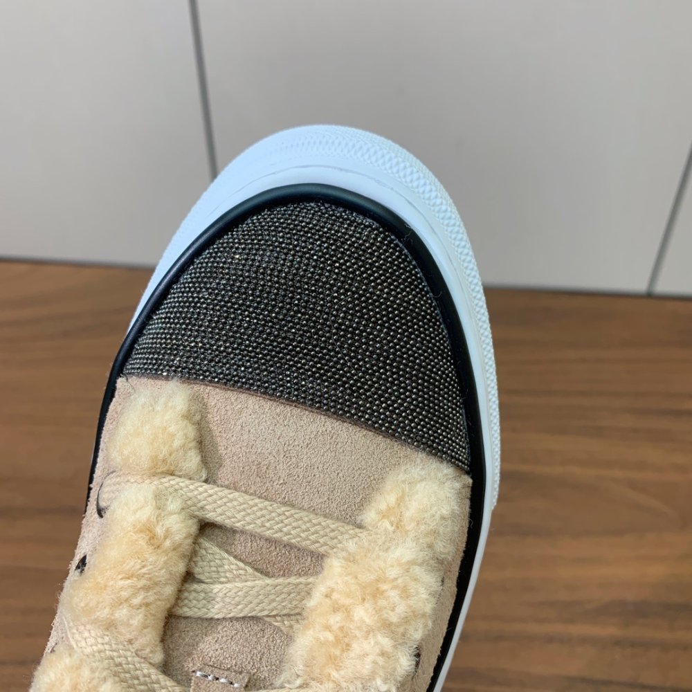 Кеды на меху зимние женские фото 9