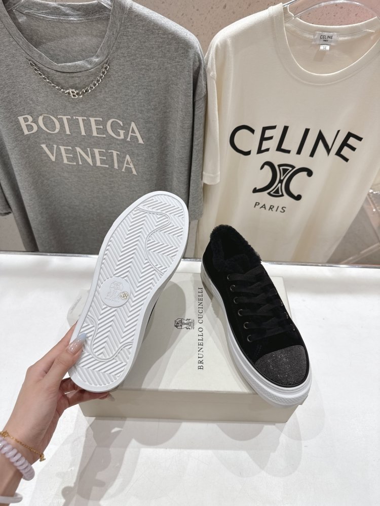 Кеды на меху зимние женские фото 9