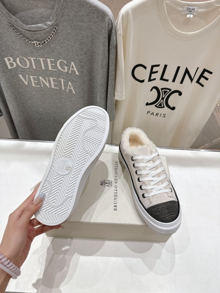 Кеды на меху зимние женские фото 9