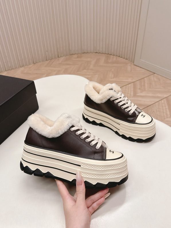 Кеды на меху зимние