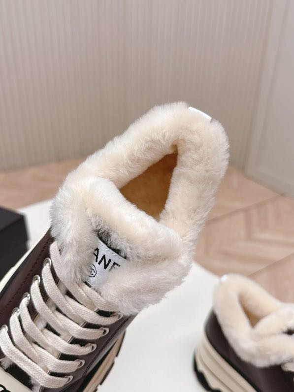 Кеды на меху зимние фото 3