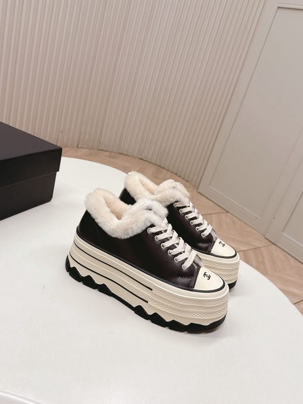 Кеды на меху зимние фото 4