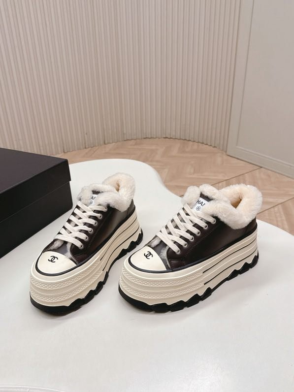 Кеды на меху зимние фото 8