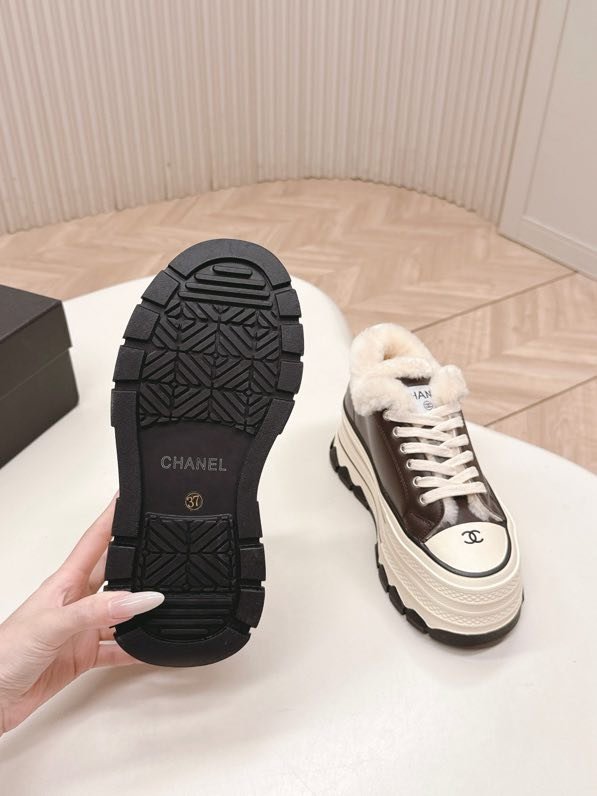 Кеды на меху зимние фото 9