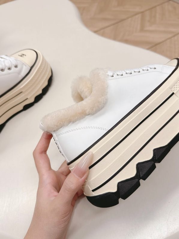 Кеды на меху зимние фото 9