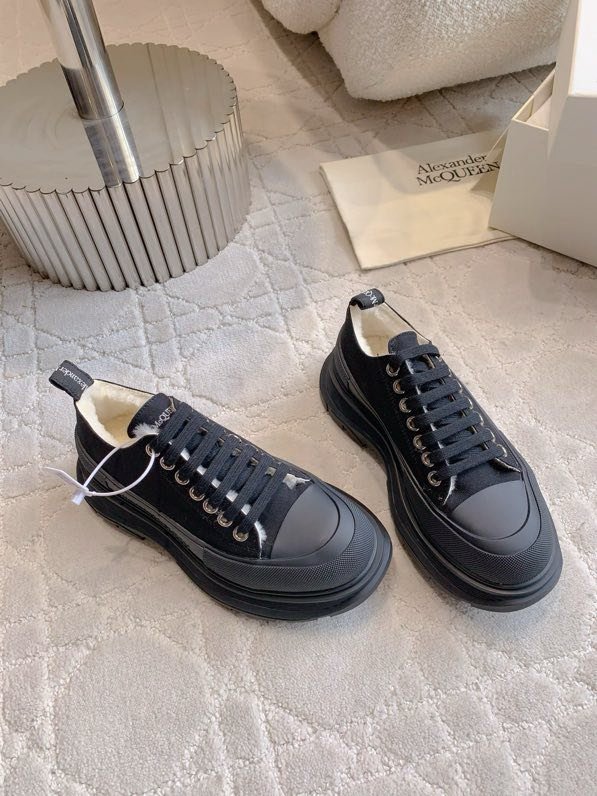 Кеды на платформе женские на меху зимние