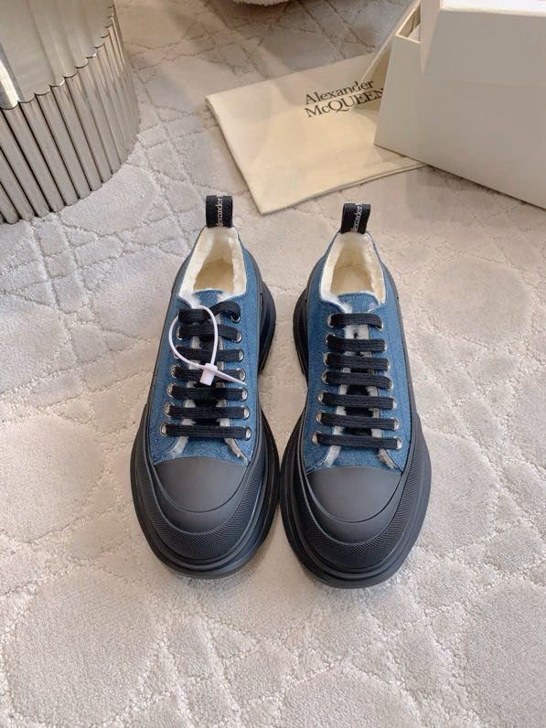 Кеды на платформе женские на меху зимние фото 2