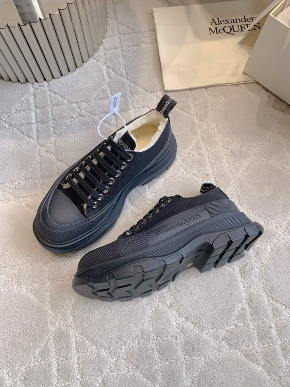 Кеды на платформе женские на меху зимние фото 5