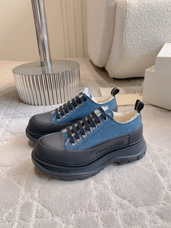 Кеды на платформе женские на меху зимние фото 5