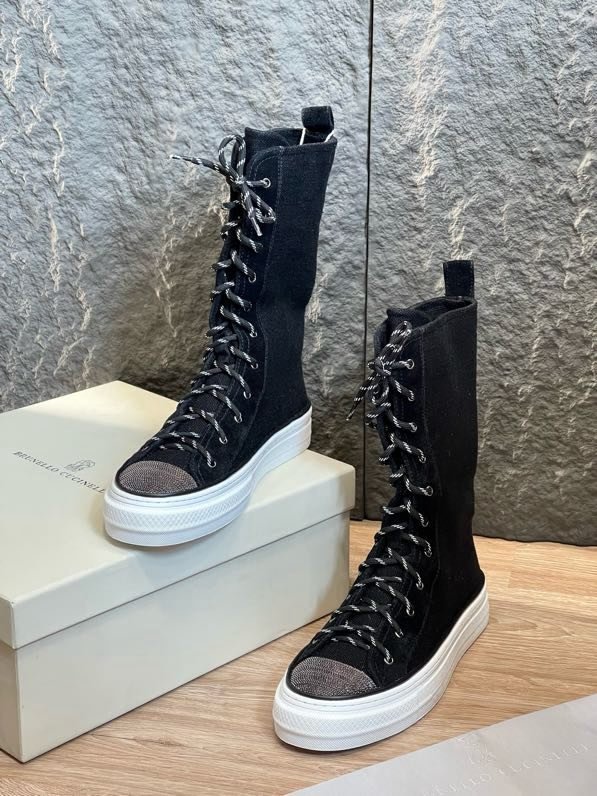 Кеды высокие женские фото 9