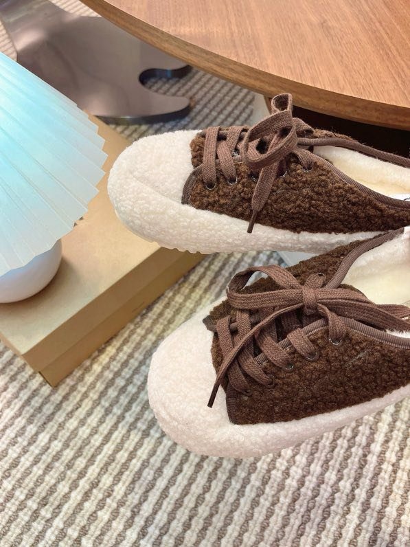 Кеды женские на меху зимние фото 7