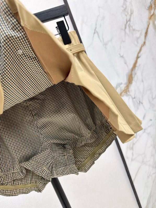 Классическая двубортная юбка фото 2