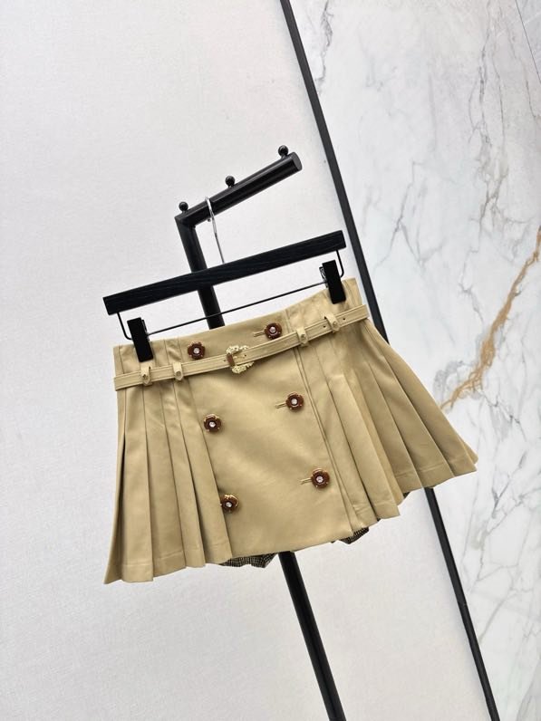 Классическая двубортная юбка фото 3