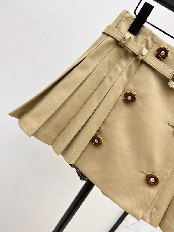 Классическая двубортная юбка фото 4