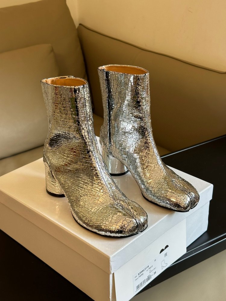 Классические ботинки Margiela с раздвоенным носком фото 2