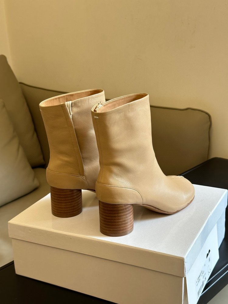 Классические ботинки Margiela с раздвоенным носком фото 3