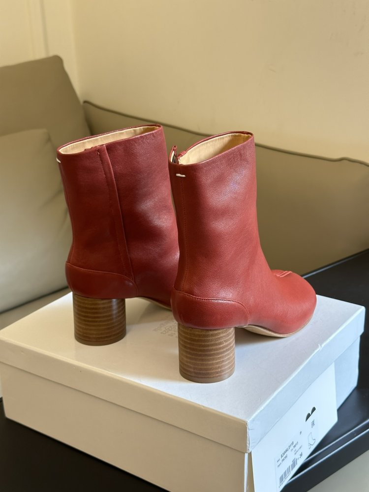 Классические ботинки Margiela с раздвоенным носком фото 3