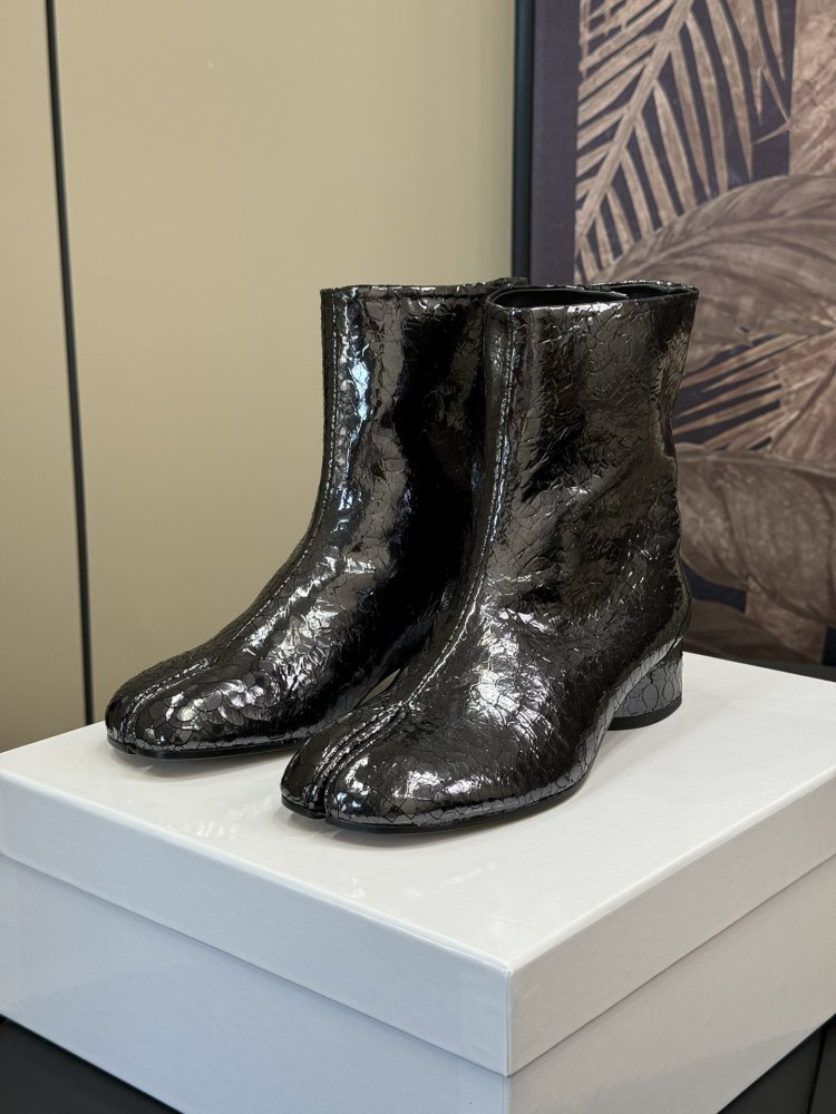 Классические ботинки Margiela с раздвоенным носком фото 3