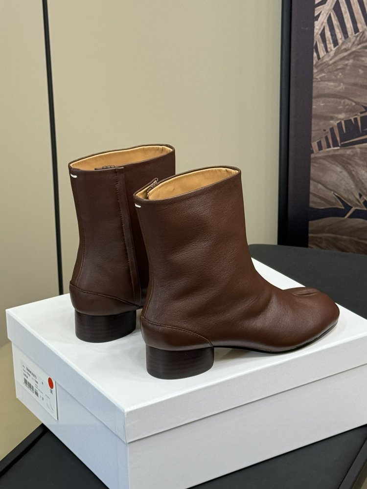 Классические ботинки Margiela с раздвоенным носком фото 3